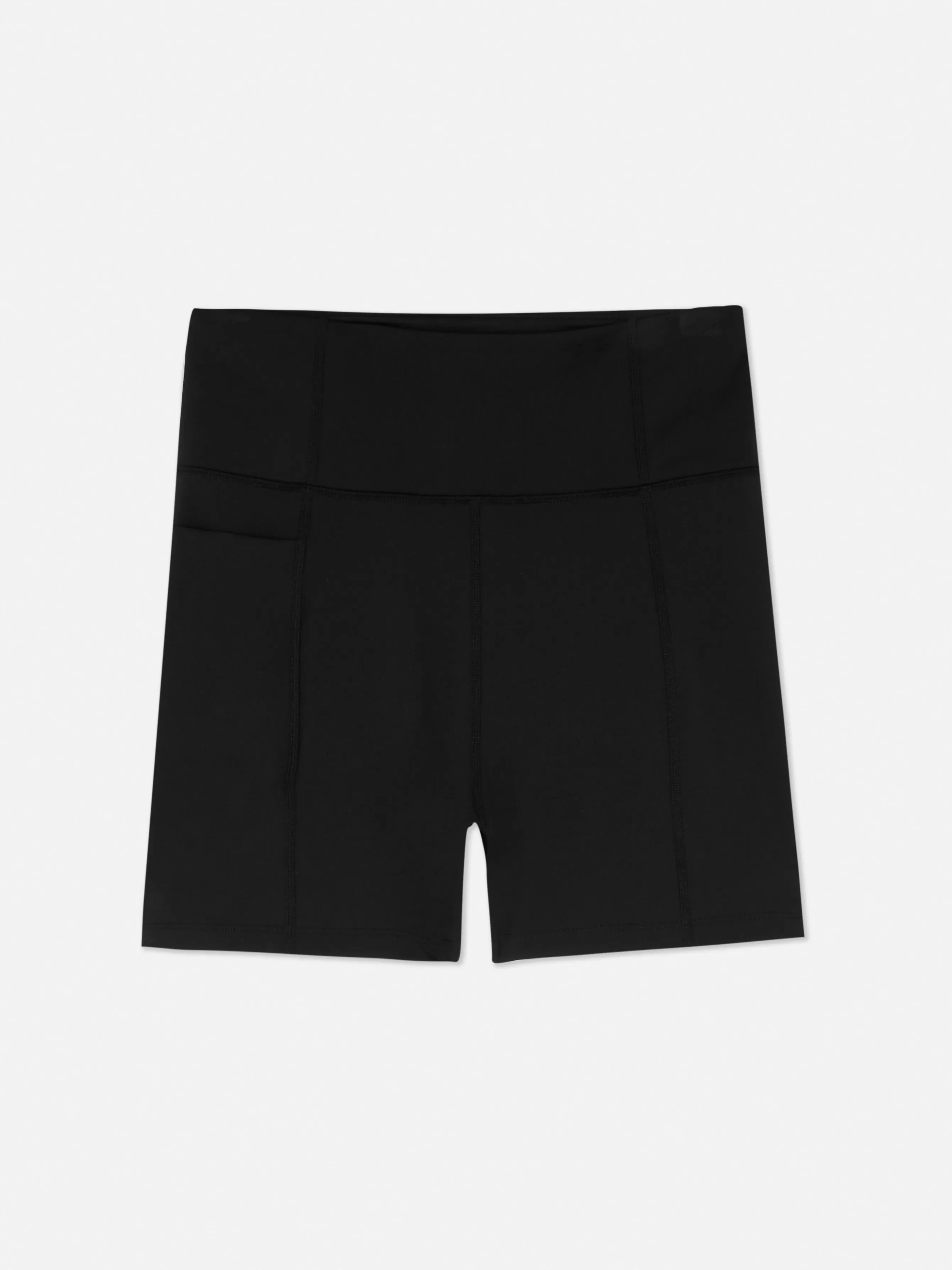 Discount Primark Short De Yoga Taille Haute En Tissu Ultra-doux Noir