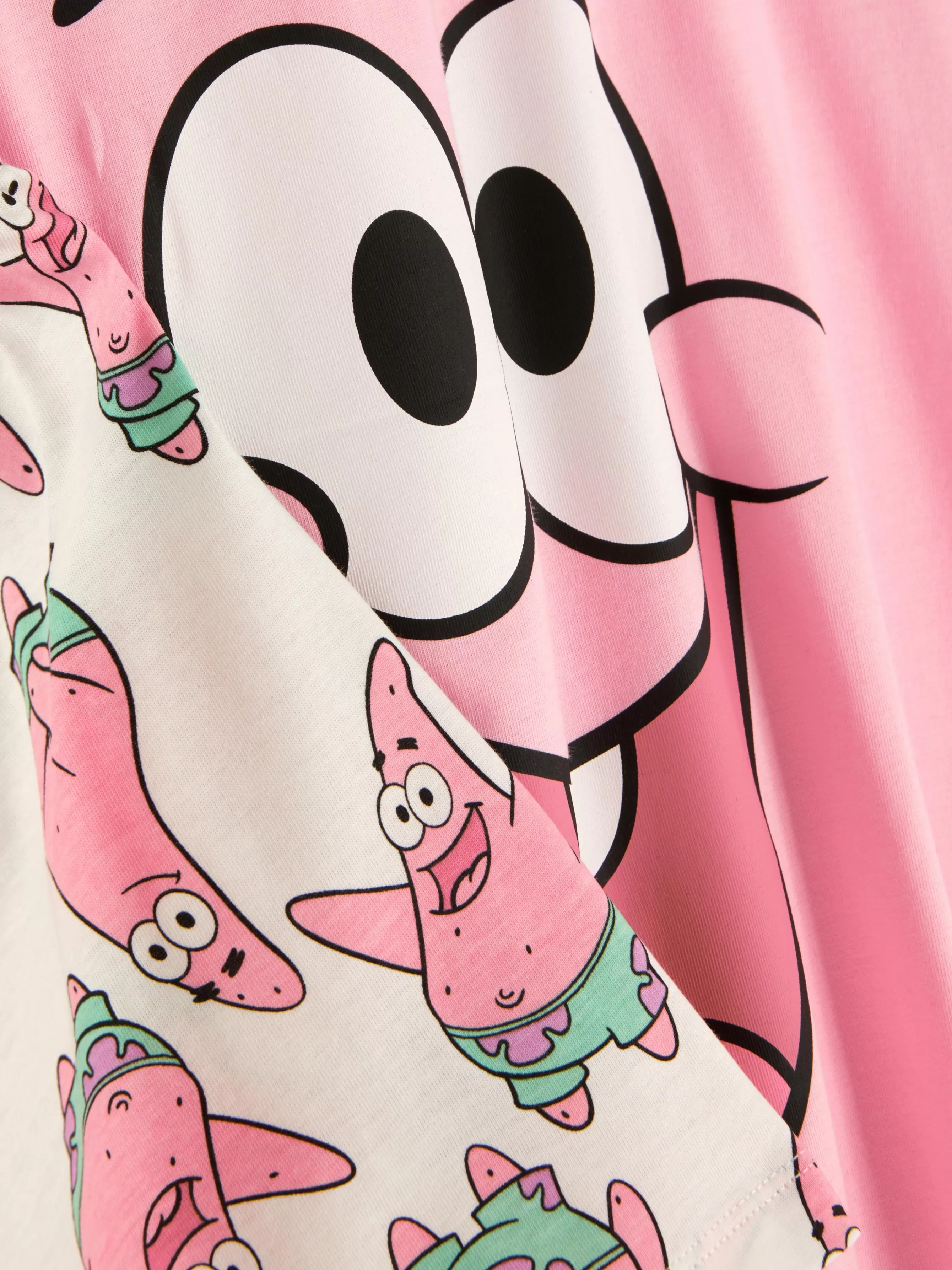 Flash Sale Primark Short Et T-shirt Femme Bob L'éponge Patrick étoile De Mer Pour Toute La Famille Rose