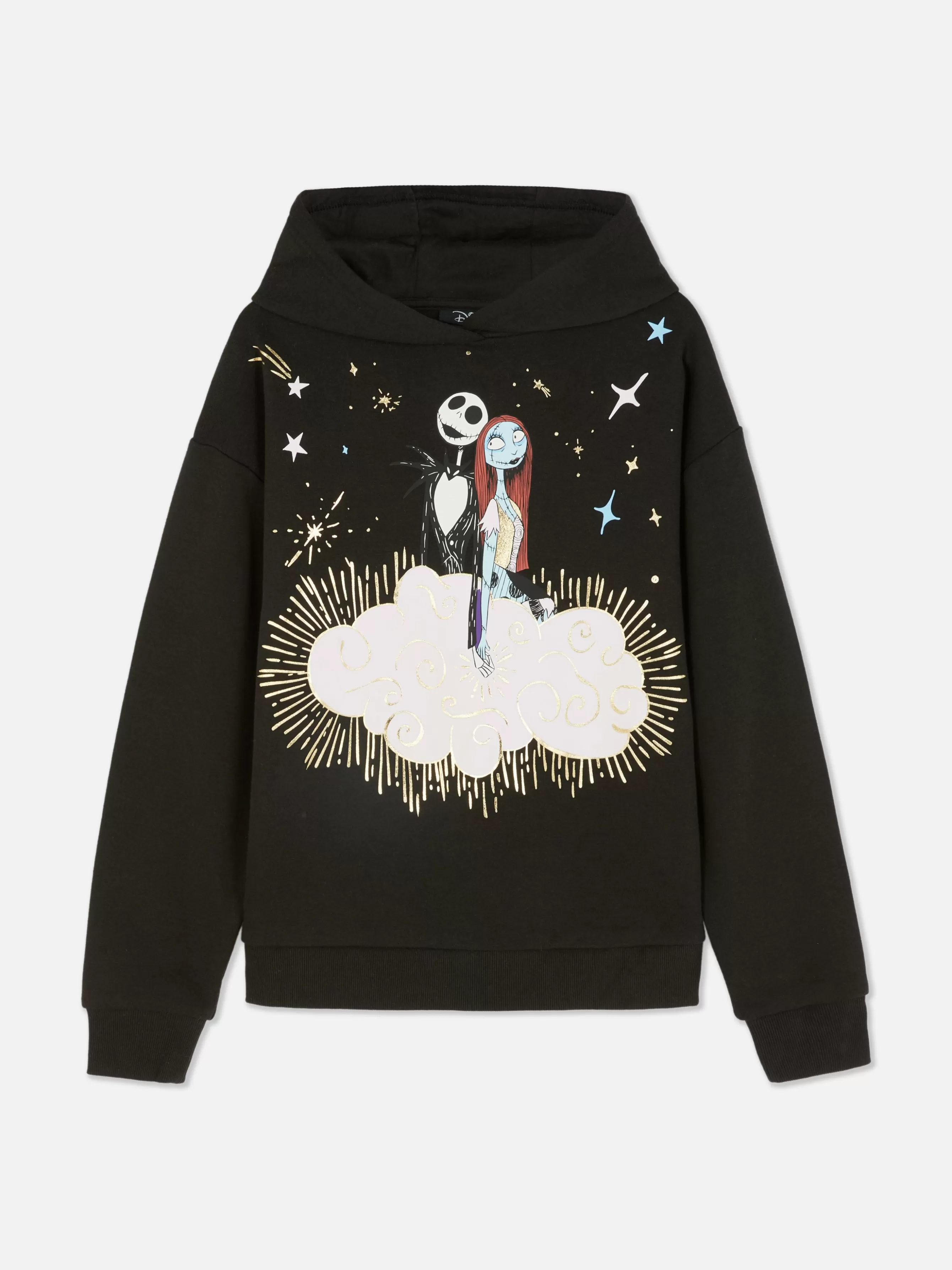 Store Primark Sweat à Capuche Disney L'Étrange Noël De Monsieur Jack De Tim Burton Noir